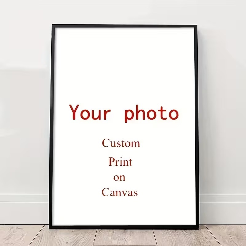Custom Map Poster - Özel Baskı Kanvas Tablo Fotoğraflarınızdan Düğün