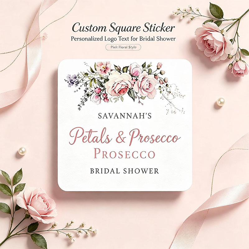 Personalized Name Box - Özel Yumuşak Pembe Mor Suluboya Kır