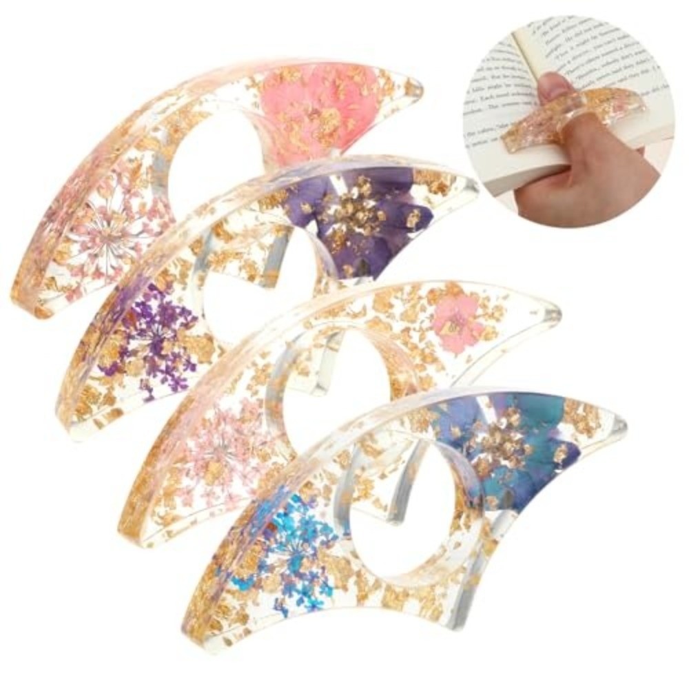4 adet hediye kurutulmuş çiçek - Dried Flower Bookmark incelemesi ve fiyatı