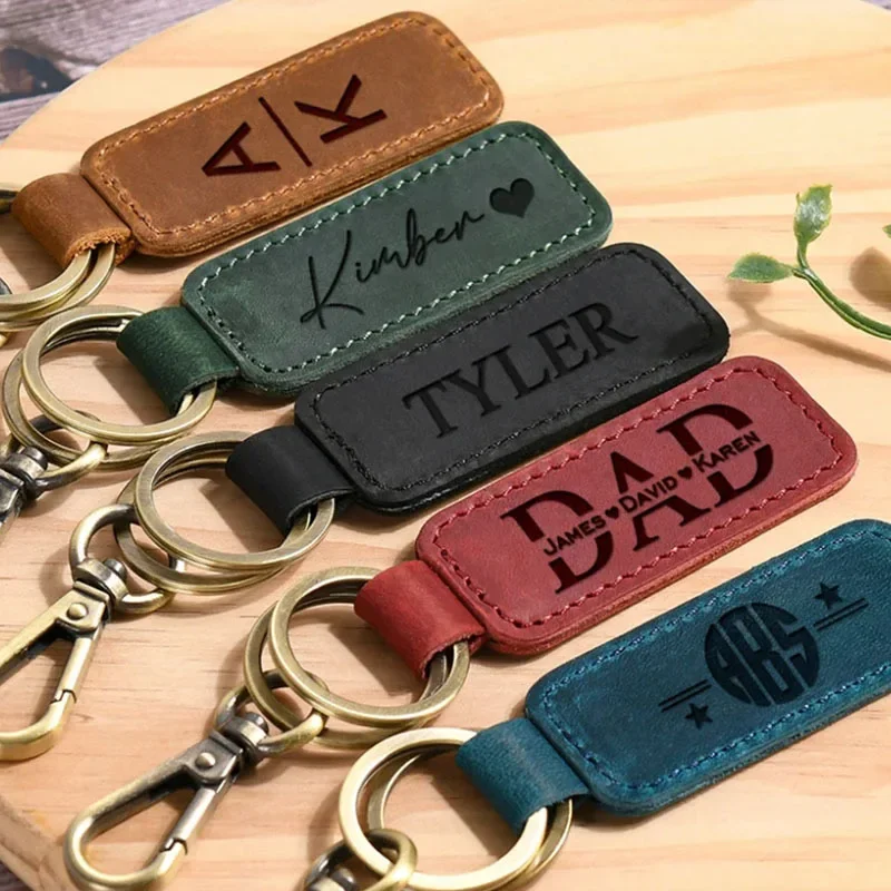 Lazer Özel Logo Deri Anahtarlı - Initial Ring Custom incelemesi ve fiyatı