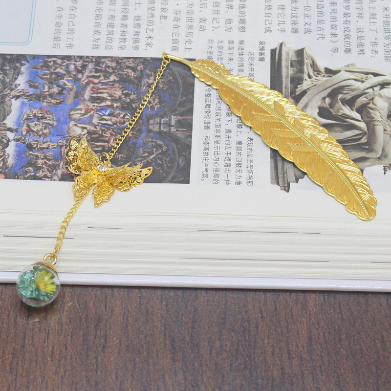 1 adet Çin Tarzı Metal Tüy Kit - Dried Flower Bookmark incelemesi ve fiyatı