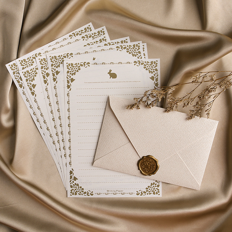 10'lu keten kahverengi kağıt z - Wax Seal Letter Kit incelemesi ve fiyatı