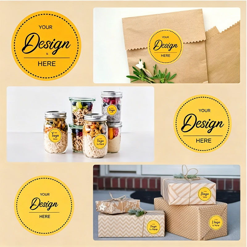 Özel Logolu Yuvarlak Etiketler - Personalized Name Box incelemesi ve fiyatı